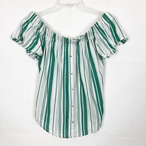 Seven Sisters Off Shoulder Top Womens XS Breathable Boho Chic Festival Feminine